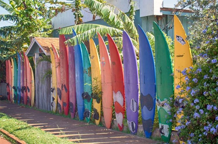 3. Most modern fences consist of aluminum, wood or vinyl. However, some creative individuals have constructed barriers made of very interesting, unusually unique materials. Internet searches reveal pictures of fencing created from old surf boards, bicycles and wheels. Someone else walled off an area by planting numerous surfboards in the ground!